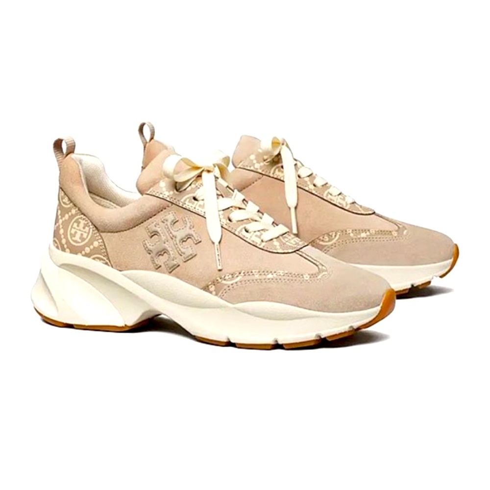 Tory Burch Good Luck Trainer; Size: 9. Never worn